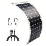 300×140mm Semi-Flexible PET Solar Panel - 图片 5