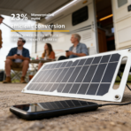 300×140mm Semi-Flexible PET Solar Panel - 图片 8