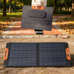 60W Two-Fold Foldable Solar Blanket - 图片 2