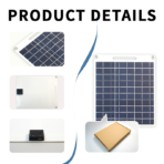 305×250mm Semi-Flexible PET Solar Panel - 图片 11
